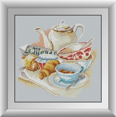 Алмазна мозаїка "Французький сніданок" Dream Art в коробці 30823 в інтернет-магазині "Я - Picasso"