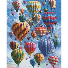 Алмазная мозаика - Воздушные шары 40x50 см в интернет-магазине "Я - Picasso"
