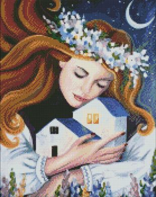 Алмазна мозаїка "Вогні рідного дому O.Salaris" Ідейка 40x50см AMO7403 в інтернет-магазині "Я - Picasso"