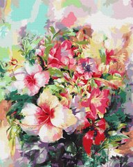 Картина за номерами "Фантазійні квіти" BrushMe полотно на підрамнику 40х50см BS52516 в інтернет-магазині "Я - Picasso"