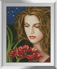 Алмазна мозаїка "Дівчина з орхідеєю" Dream Art в коробці 31332 в інтернет-магазині "Я - Picasso"