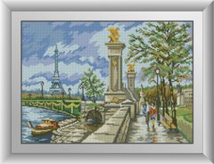 Алмазна мозаїка "Набережна Парижа" Dream Art в коробці 30218 в інтернет-магазині "Я - Picasso"
