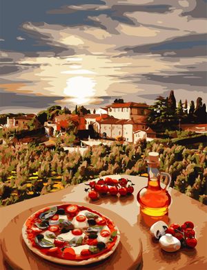 Картина за номерами "Під сонцем Тоскани" ArtStory в подарунковій коробці 50x65см AS0823 в інтернет-магазині "Я - Picasso"