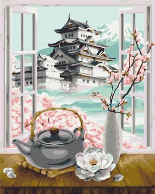 Картина за номерами "Чайна царемонія" BrushMe полотно на підрамнику 40х50см BS51499 в інтернет-магазині "Я - Picasso"