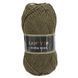 Пряжа Super Wool/Супер Вул, мілітарі-зелений NW009, Lady Yarn