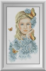 30849 Желтые бабочки. Dream Art. Набор алмазной живописи (квадратные, полная) в интернет-магазине "Я - Picasso"