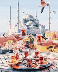 Картина по номерам - Чаепитие в Стамбуле в интернет-магазине "Я - Picasso"
