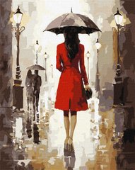 Картина по номерам "Дождливый день ©art_selena_ua" Идейка полотно на подрамнике 40x50см KHO8402 в интернет-магазине "Я - Picasso"