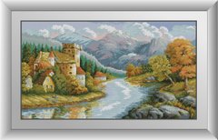 Алмазна мозаїка "Град біля річки" Dream Art в коробці 30840 в інтернет-магазині "Я - Picasso"