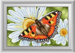 Алмазна мозаїка "Метелик на ромашці" Dream Art в коробці 30365 в інтернет-магазині "Я - Picasso"