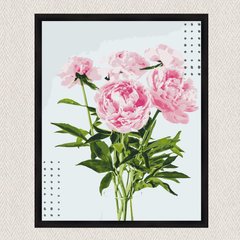 Картина по номерам "Розовые пионы" Origami 40x50см LW 32380 в интернет-магазине "Я - Picasso"