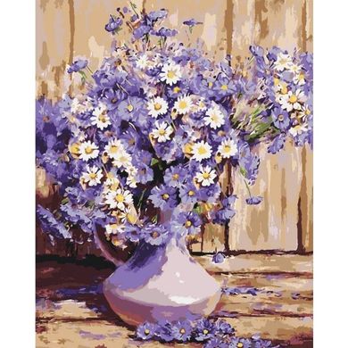 Картина за номерами "Букет польових квітів" Ідейка полотно на підрамнику 40x50см КНО3020 в інтернет-магазині "Я - Picasso"