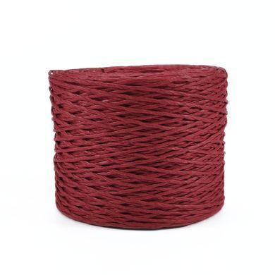 Пряжа Twisted Paper/Твістед Папер, червоний В-507, Popyarn