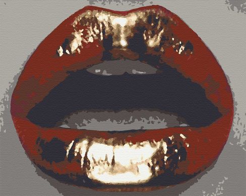 Картина по номерам "Поцілунок" холст на подрамнике 40x50 см RB-0016 в інтернет-магазині "Я - Picasso"