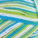Пряжа Cotton Queen Multi/Коттон Квін Мульти, салатовий-блакитний-білий мультиколор 10401 Performance