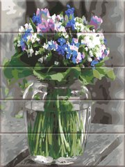 Картина по номерам на дереве "Букет цветов" ArtStory подарочная упаковка 30x40см ASW232 в интернет-магазине "Я - Picasso"