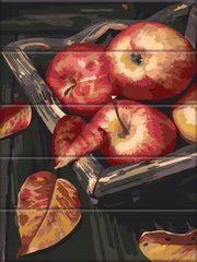 Картина по номерам на дереве "Яблоки" ArtStory подарочная упаковка 30x40см ASW237 в интернет-магазине "Я - Picasso"