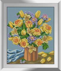 Алмазна мозаїка "Квіткова композиція" Dream Art в коробці 31255 в інтернет-магазині "Я - Picasso"