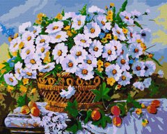 Картина за номерами "Літні квіти " Ідейка полотно на підрамнику 40х50см KHO3118 в інтернет-магазині "Я - Picasso"