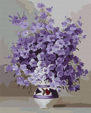 Картина за номерами "Фіолетові цвітіння" BrushMe полотно на підрамнику 40x50см GX7332 в інтернет-магазині "Я - Picasso"