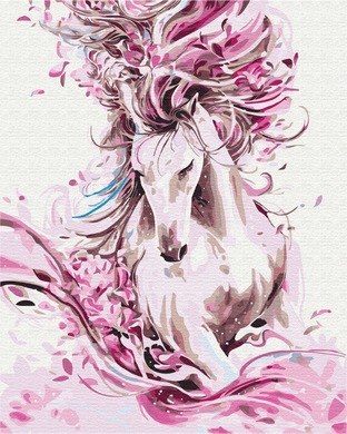 Картина за номерами "Витончений кінь" BrushMe полотно на підрамнику 40x50см BS22388 в інтернет-магазині "Я - Picasso"