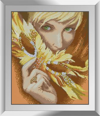 Алмазна мозаїка "Дівчина з соняшниками" Dream Art в коробці 31449 в інтернет-магазині "Я - Picasso"