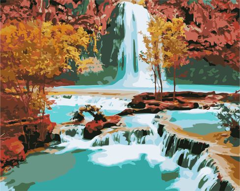 Картина по номерам - Водопад 40x50см в интернет-магазине "Я - Picasso"