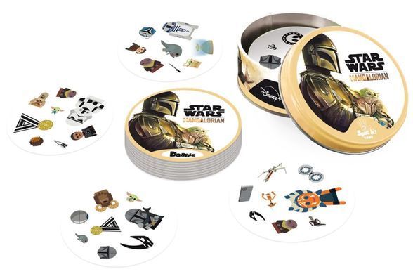 Настільна гра Доббль Зоряні Війни: Мандалорець (Добль, Spot It!, Dobble Star Wars The Mandalorian)