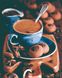Картина по номерам "Кофе с корицей" холст на подрамнике 40x50 см RB-0102