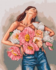 Картина за номерами "Витончена весна Дар'я Михайлишина" BrushMe полотно на підрамнику 40x50см BS53569 в інтернет-магазині "Я - Picasso"