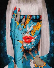 Картина по номерам - Модница арт 40x50 см в интернет-магазине "Я - Picasso"