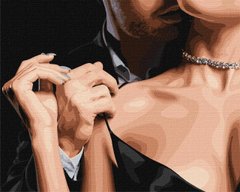 Картина за номерами "Ніжний дотик" Ідейка полотно на підрамнику 40x50см KHO8410 в інтернет-магазині "Я - Picasso"