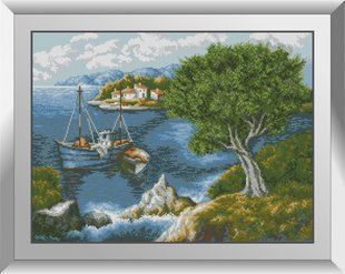 Алмазна мозаїка "Морський місто" Dream Art в коробці 31239 в інтернет-магазині "Я - Picasso"
