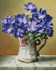 Алмазна мозаїка "Квіти в глечику" ArtStory подарункова коробка полотно на підрамнику 40x50см ASM18 в інтернет-магазині "Я - Picasso"