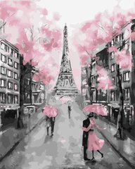 Картина по номерам - Розовый Париж 40x50 см в интернет-магазине "Я - Picasso"