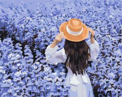 Картина за номерами " Подорож в квітах" BrushMe полотно на підрамнику 40х50см BS52378 в інтернет-магазині "Я - Picasso"