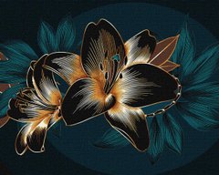 Картина по номерам "Роскошные лилии" Идейка 40x50см KHO2999 в интернет-магазине "Я - Picasso"