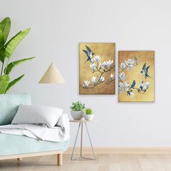 Комплект картин по номерам Ласточки & Цветы (ITR-001)