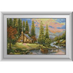 Алмазна мозаїка "Гірський пейзаж" Dream Art в коробці 30990 в інтернет-магазині "Я - Picasso"