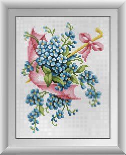 Алмазна мозаїка "Квіткова парасолька" Dream Art в коробці 30769 в інтернет-магазині "Я - Picasso"