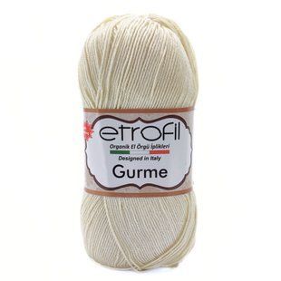 Пряжа Gurme/Гурмэ,кремовый 70148, Etrofil