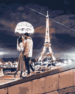 Картина за номерами "Любов в Парижі" ArtStory подарункова упаковка 40x50см AS0750 в інтернет-магазині "Я - Picasso"
