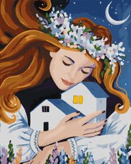 Картина по номерам "Огни родного дома" Идейка холст на подрамнике 40x50см KHO2602 в интернет-магазине "Я - Picasso"