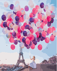 Картина за номерами "Париж в кулях" BrushMe полотно на підрамнику 40x50см GX24910 в інтернет-магазині "Я - Picasso"