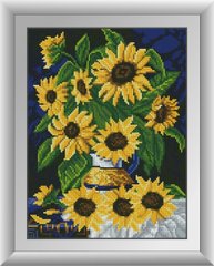 Алмазна мозаїка "Соняшники у вазі" Dream Art в коробці 30551 в інтернет-магазині "Я - Picasso"