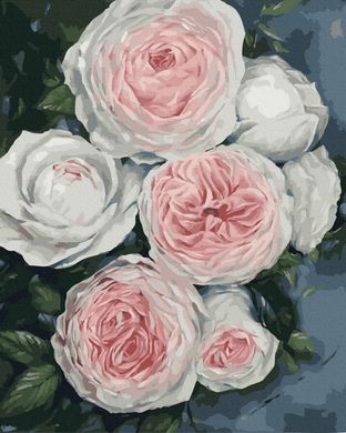Картина за номерами "Бутони рожевих троянд" BrushMe полотно на підрамнику 40x50см GX40586 в інтернет-магазині "Я - Picasso"