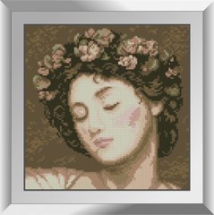 31315 Леди Леона. Dream Art. Набор алмазной живописи (квадратные, полная) в интернет-магазине "Я - Picasso"