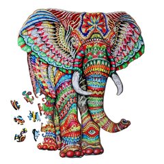 Деревянные пазлы - Слон в интернет-магазине "Я - Picasso"