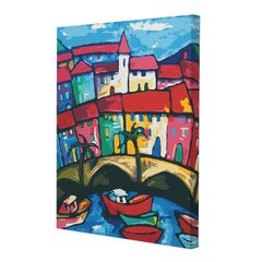 Картина по номерам "Живописный порт" Riviera Blanca 40x50 см RB-0675 в интернет-магазине "Я - Picasso"