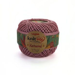Пряжа Karnaval/Карнавал, бежево-розовый 00836, Knit Me